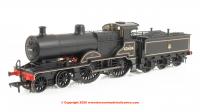 974011 Rapido MR 483 4-4-0 Steam Loco number 40404 - BR Lined Black - early emblem